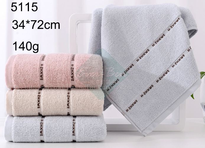 China Custom round beach towel Supplier Bespoke Label Bamboo Travel Bathroom Towels Manufacturer